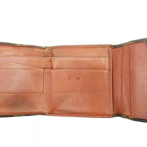 Louis Vuitton W Hook Wallet Monogram Monogram Canvas Authentic - Picture 11 of 16